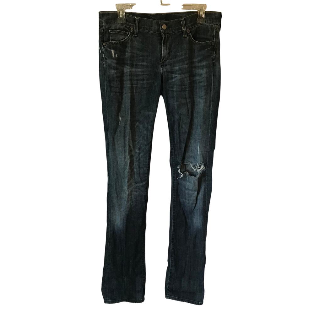 CItizens of Humanity Jeans Size 29 Womens Distressed Ava Straight Leg Grunge